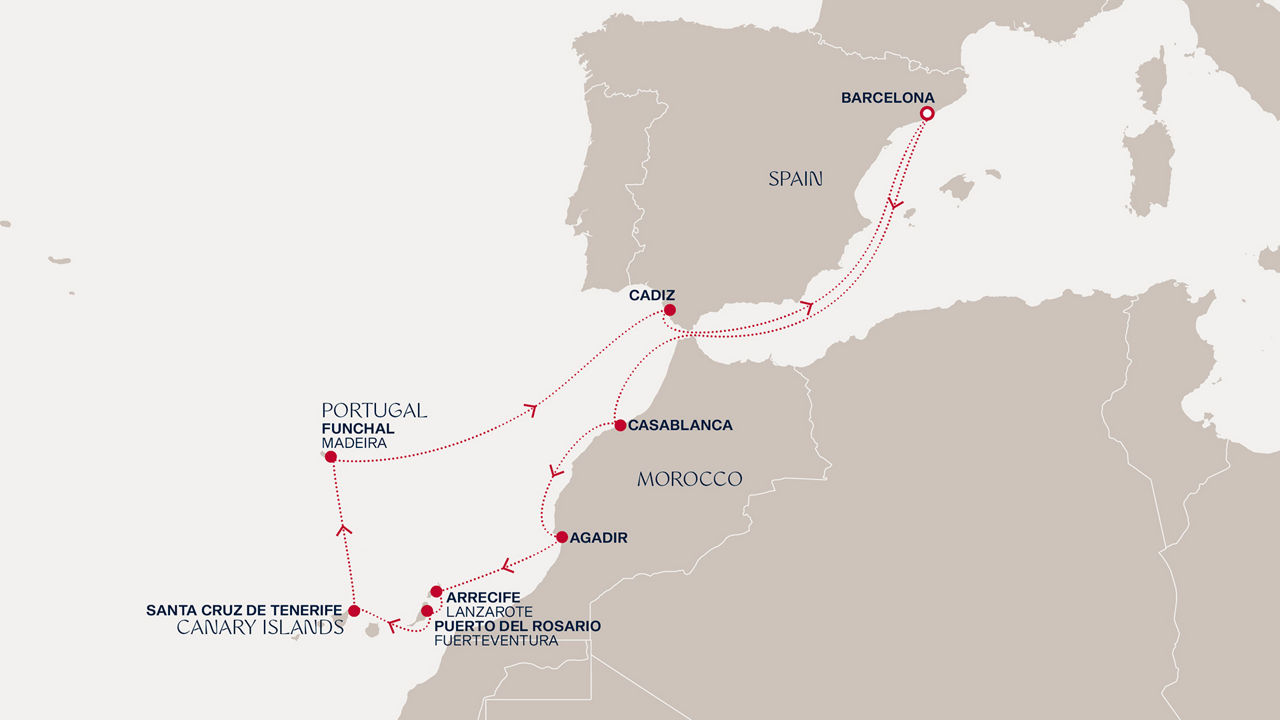 Cesta od středomořského šarmu k atlantské nádheře