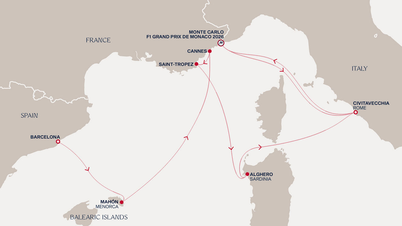 An Extended Journey of Splendid Coastlines & Formula 1 Action