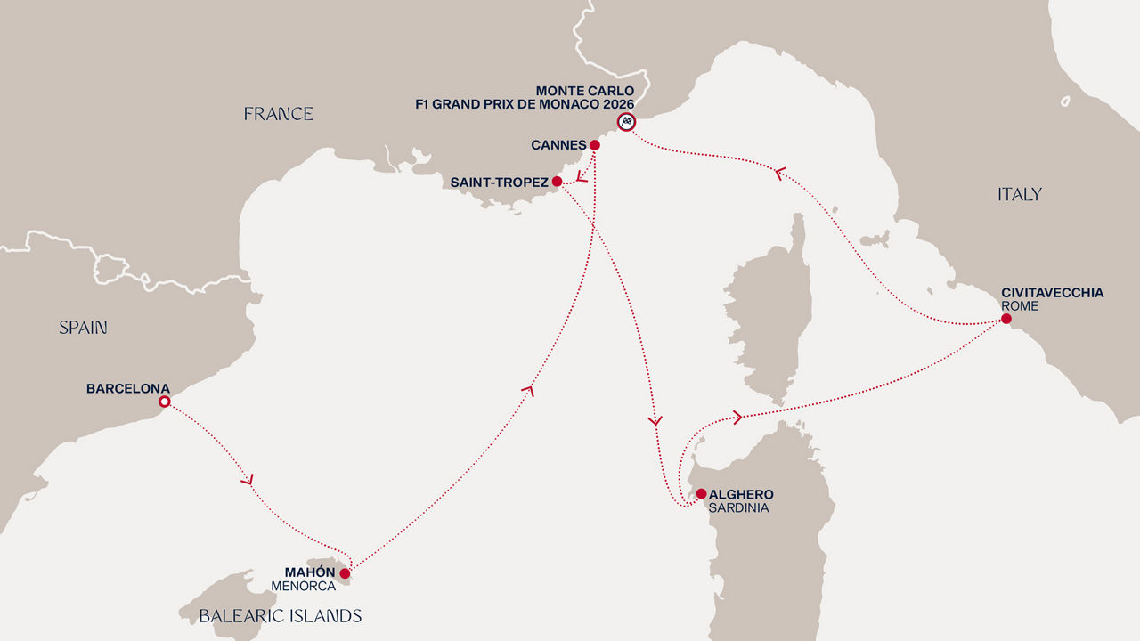 Prodloužená cesta od středomořského jasu k legendárnímu závodnímu víkendu v Monaku