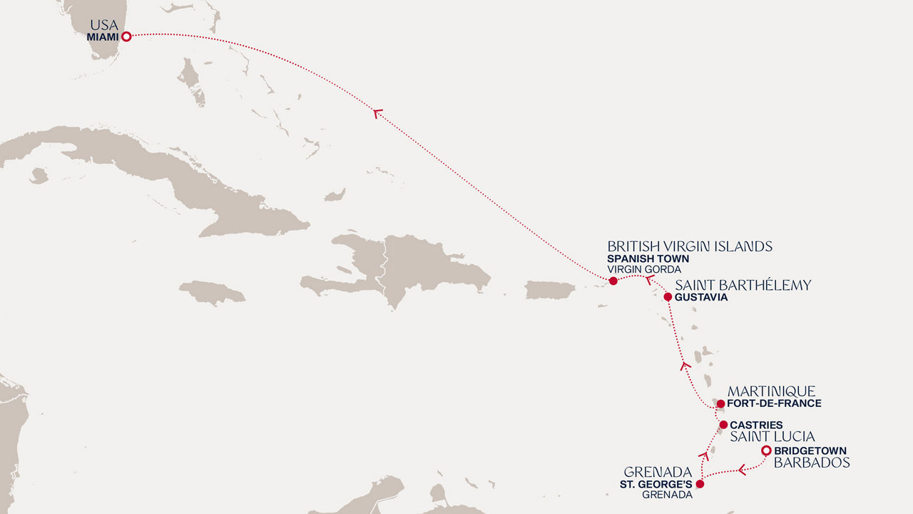 Plavba klidnými přístavy, úchvatnými vrcholky a kouzlem Karibiku