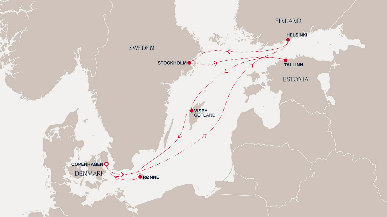 Cesta skrze kouzlo severských zemí a poklady Baltského moře