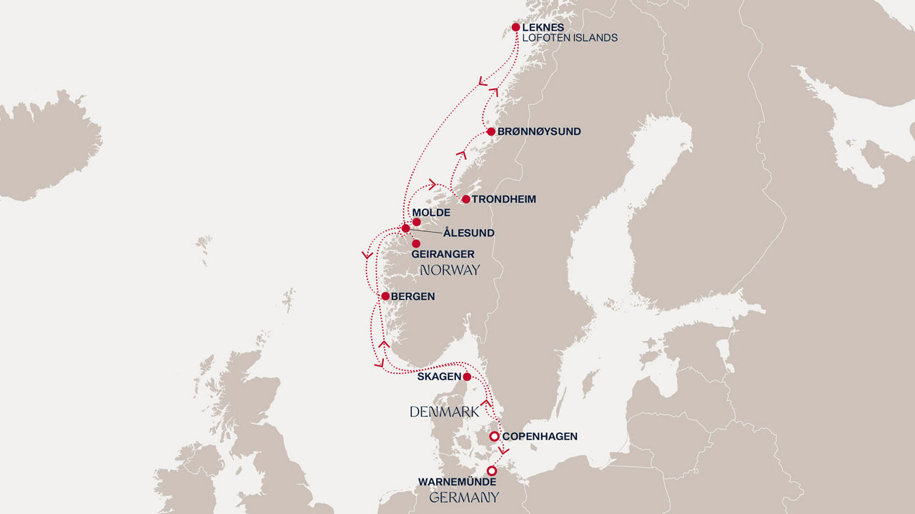 Plavba kouzlem norských fjordů a majestátních Lofotů
