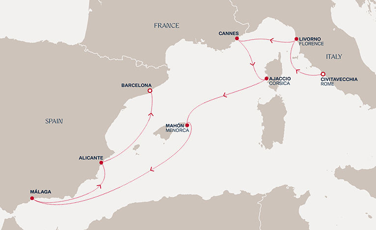 A Journey from Italian Gems to Spain’s Southern Coast