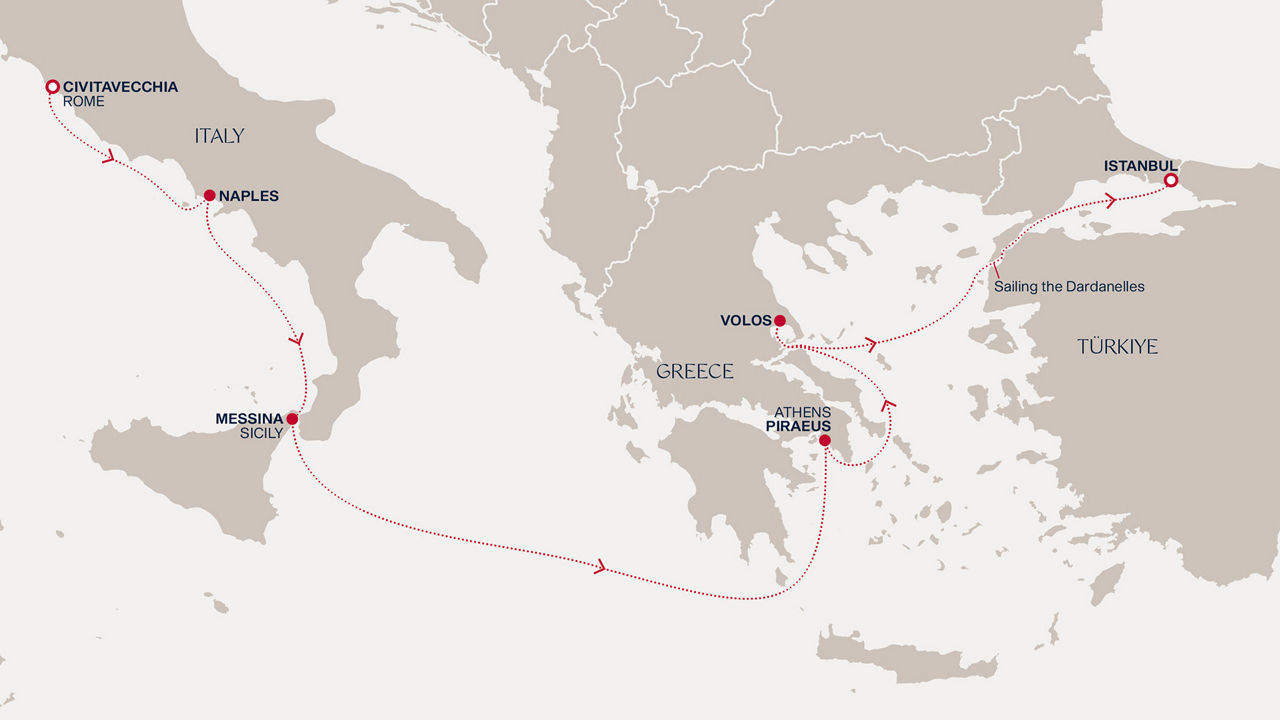 Cesta od věčných krás Itálie k pulzující duši Istanbulu