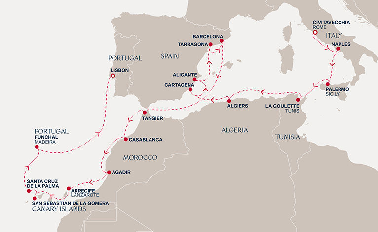 A Journey Across the Mediterranean’s Edge & Into the Atlantic
