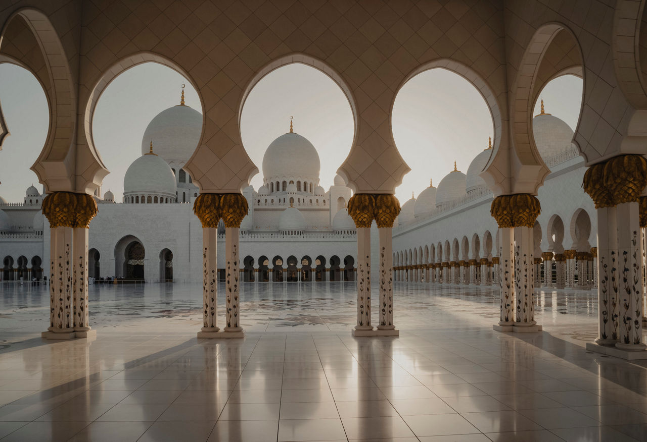 Cesta arabského třpytu a kouzla Nového roku