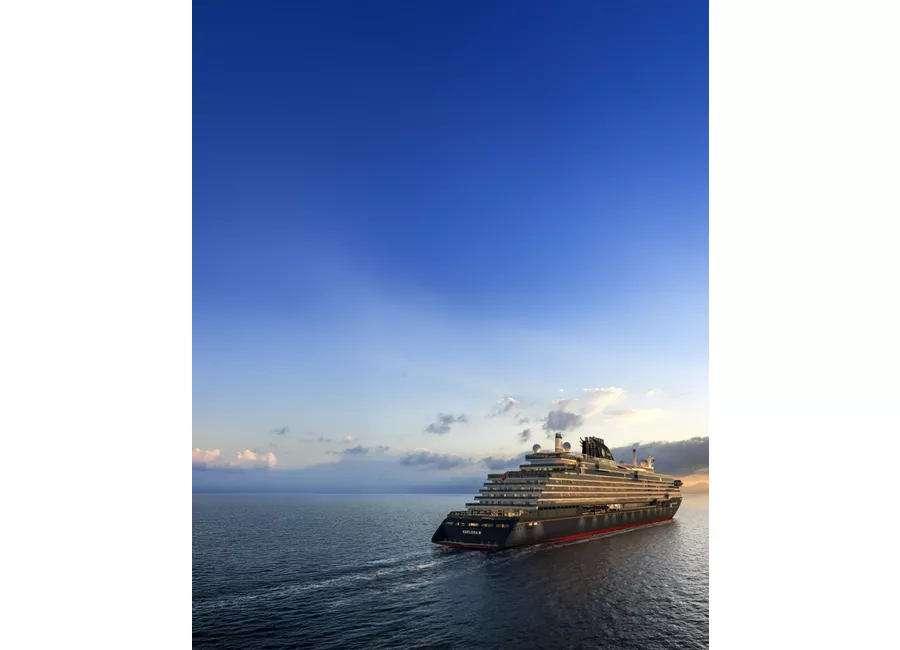 Explora Journeys ship at sea