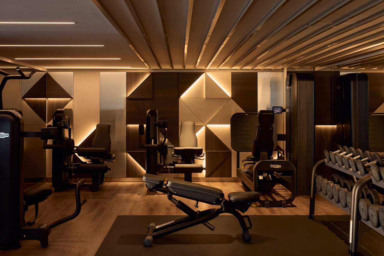 Fitness-Bereich der Explora-Flotte