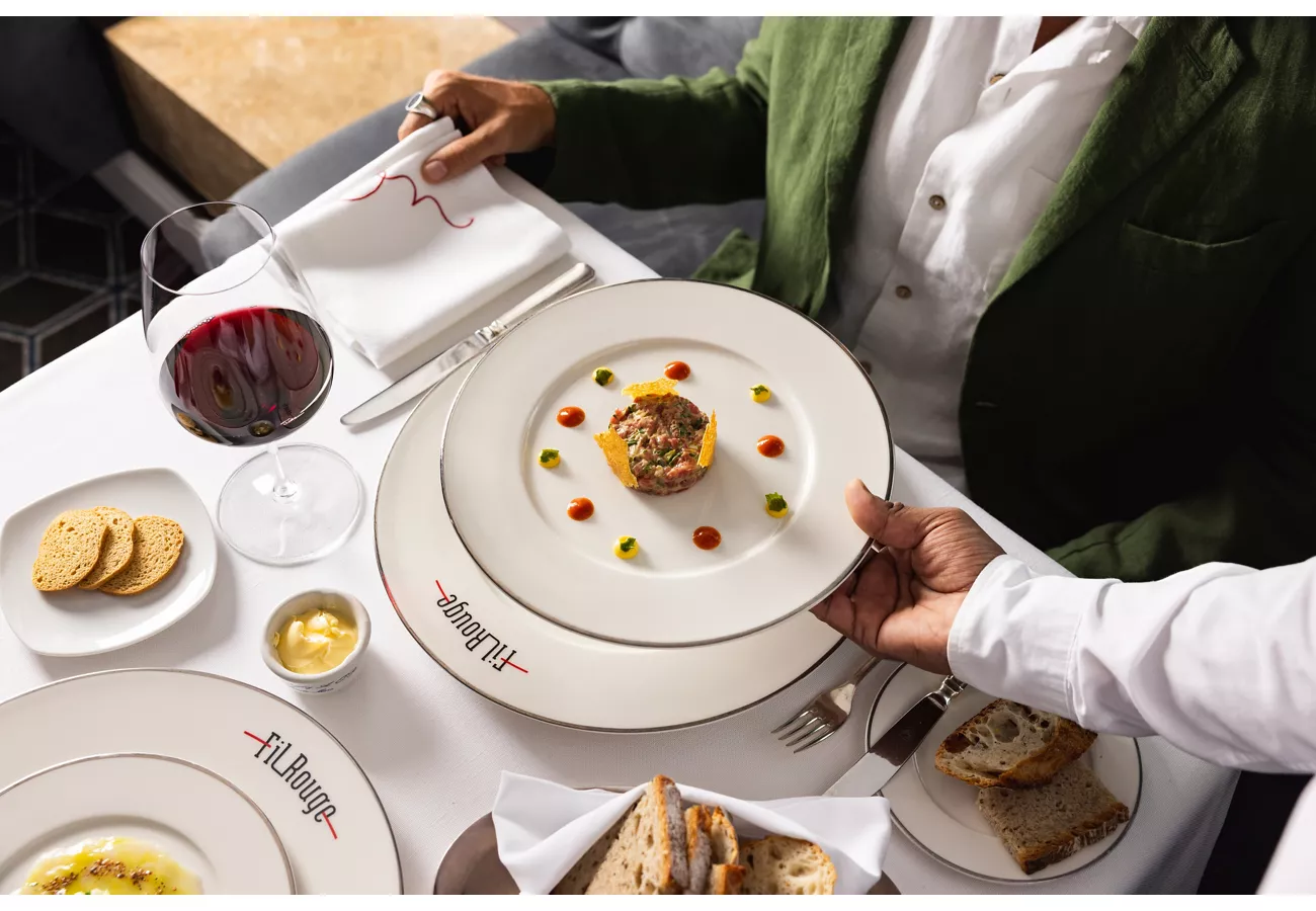 Restaurant Fil Rouge auf der EXPLORA I