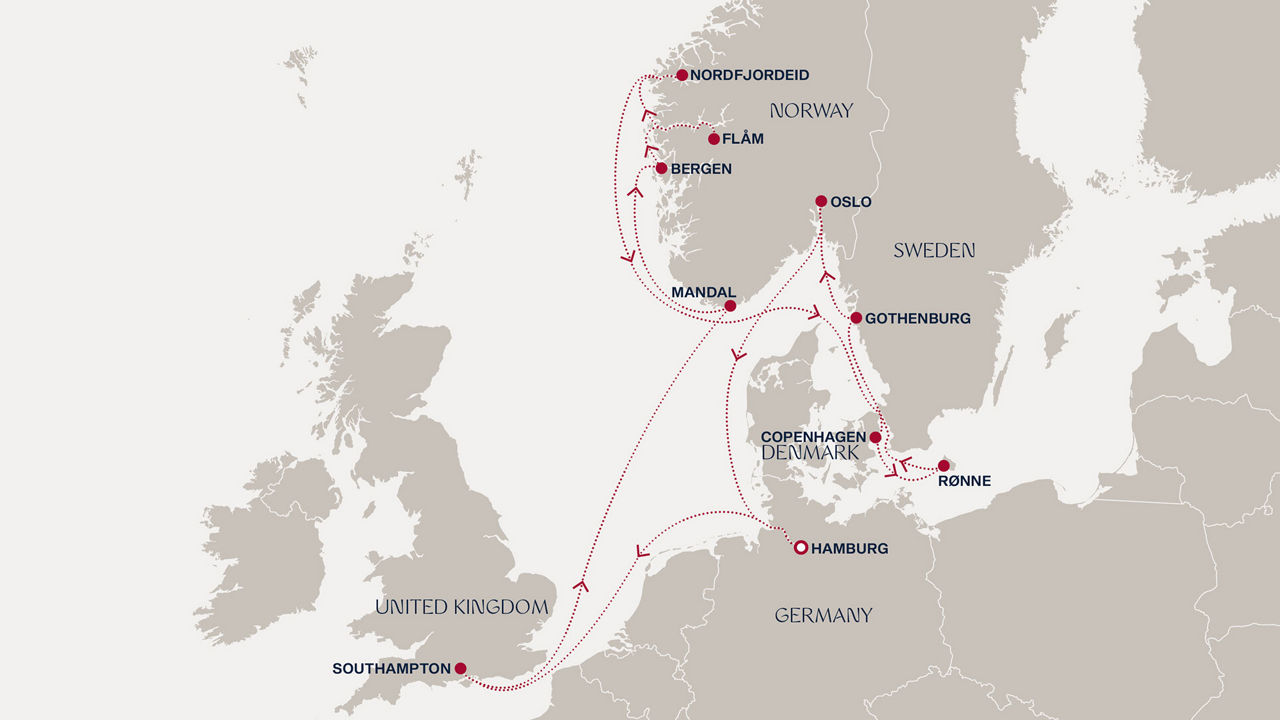 Plavba skrz legendární fjordy a krásu severské přírody