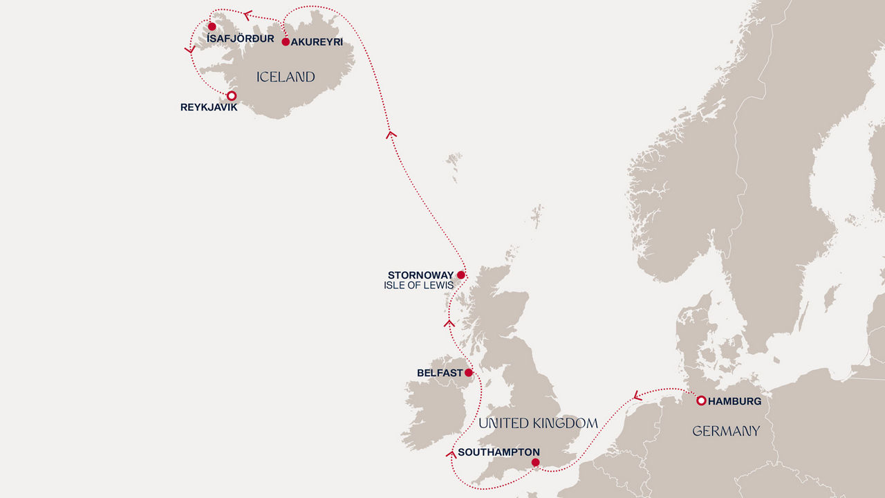 Cesta od keltských pobřeží k islandským fjordům