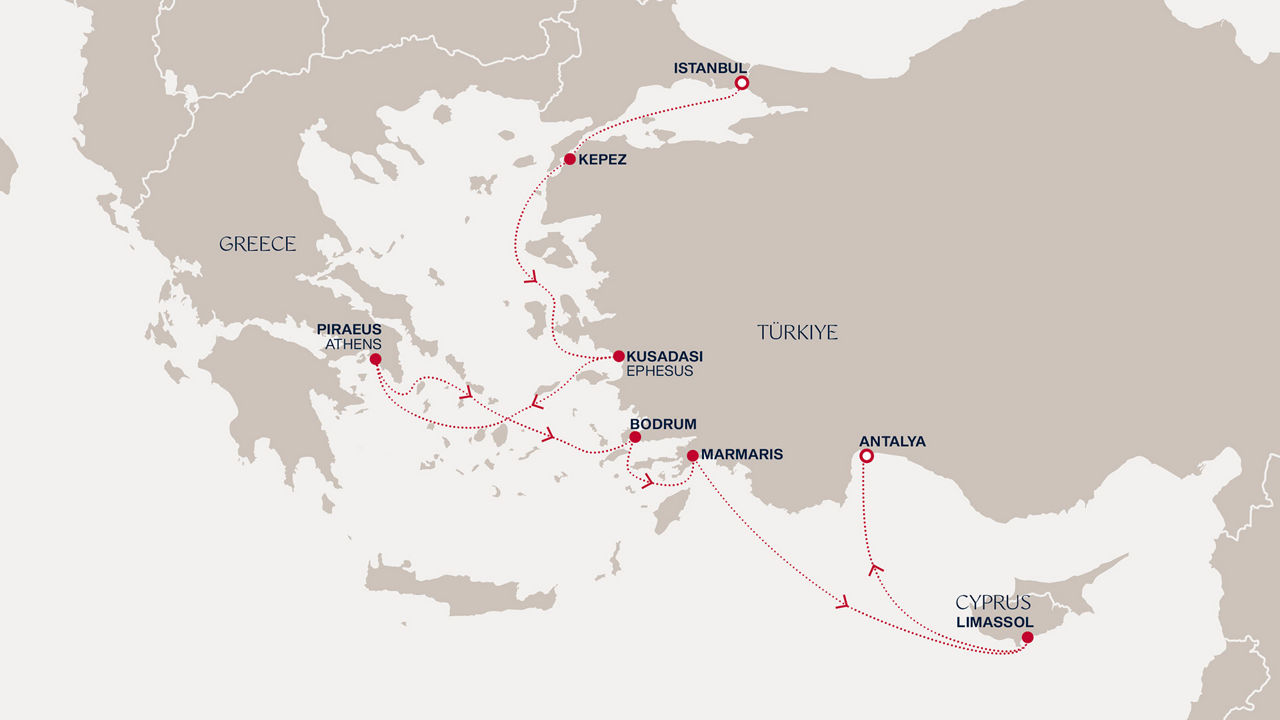Plavba v záři východních ozvěn a světélkujících pobřeží