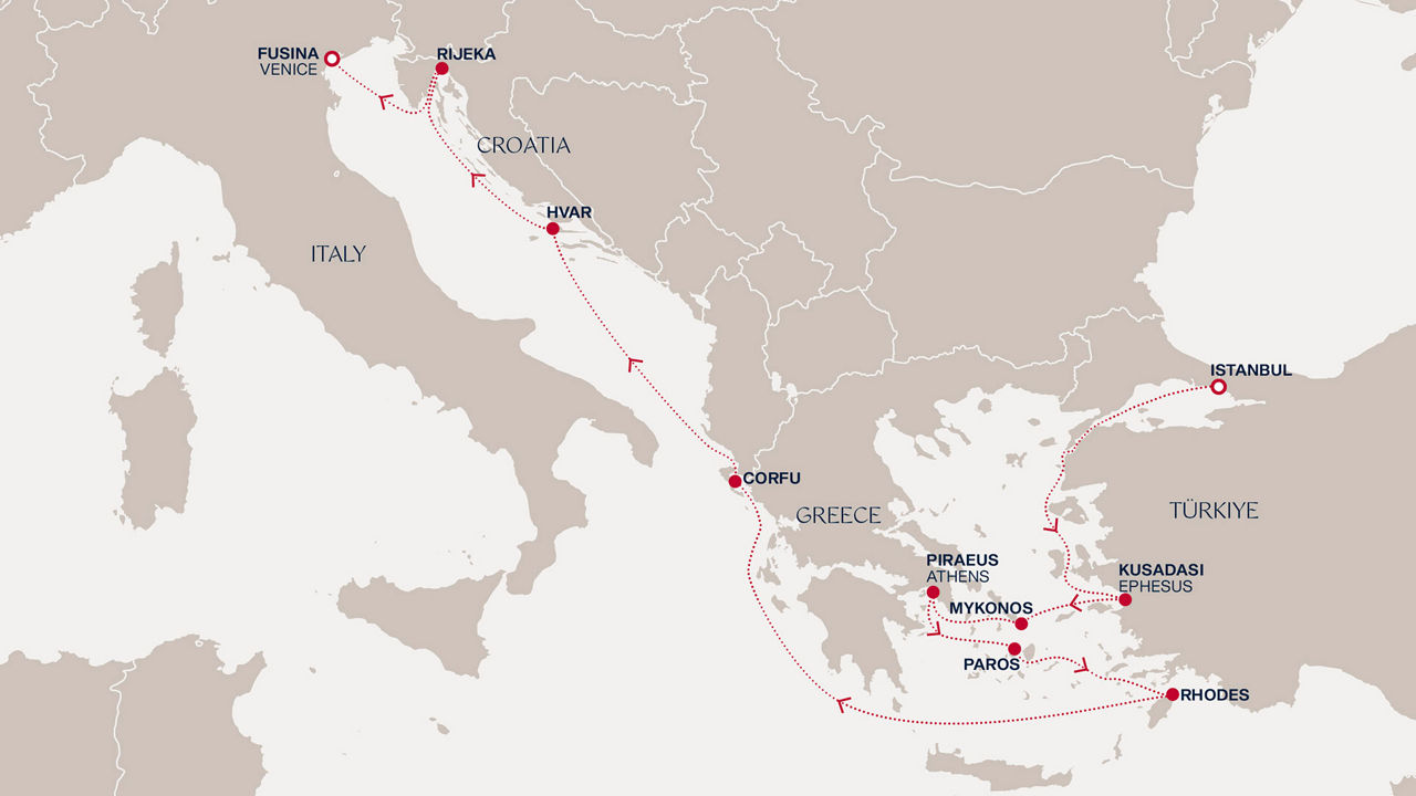 Kouzelná cesta objevování Středomoří a hluboké kulturní ponory