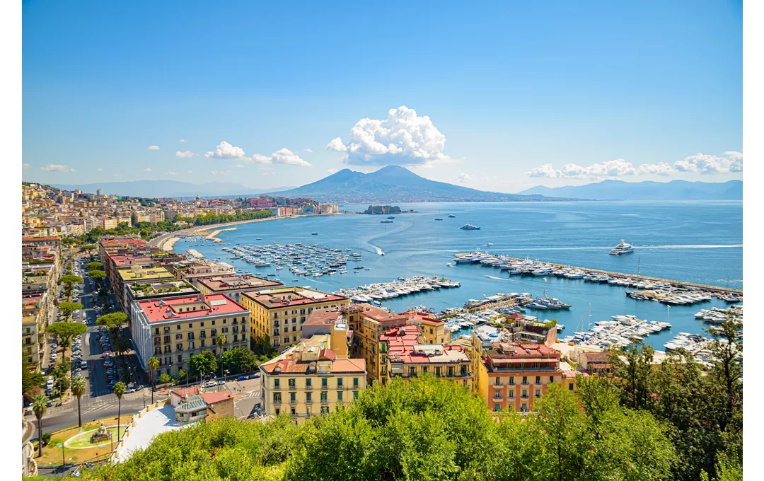 Port of Naples, italy