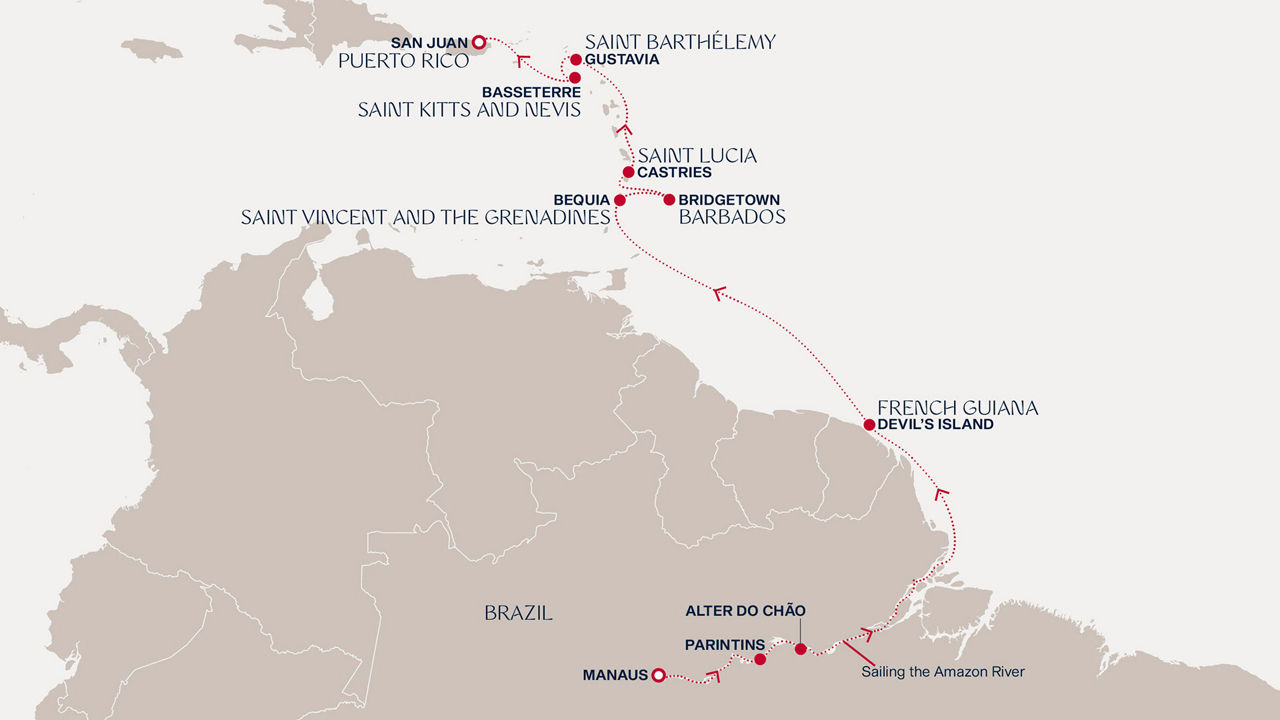 A Journey from Amazon Adventures to Caribbean Charms