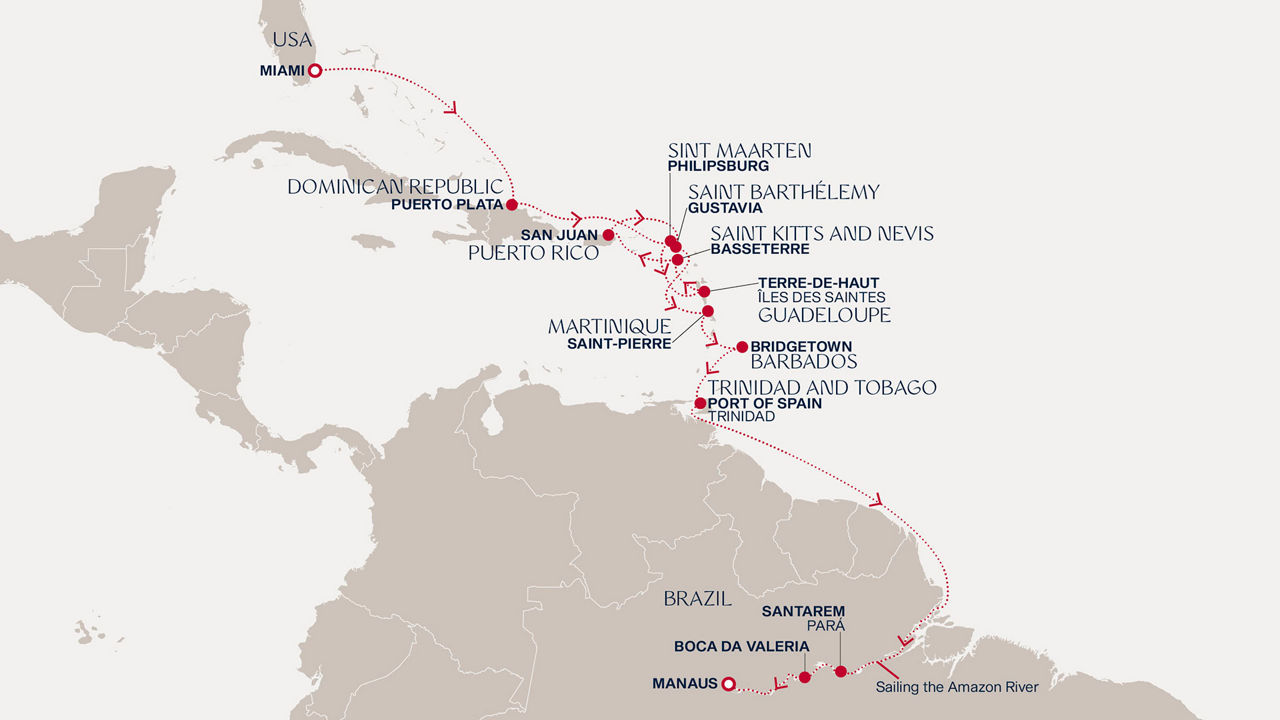 Prodloužená cesta kouzlem Karibiku a divů Amazonie