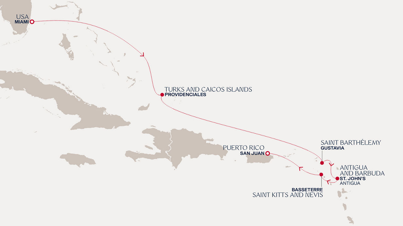 Plavba skrze ikonické karibské ostrovy a podmořské zázraky