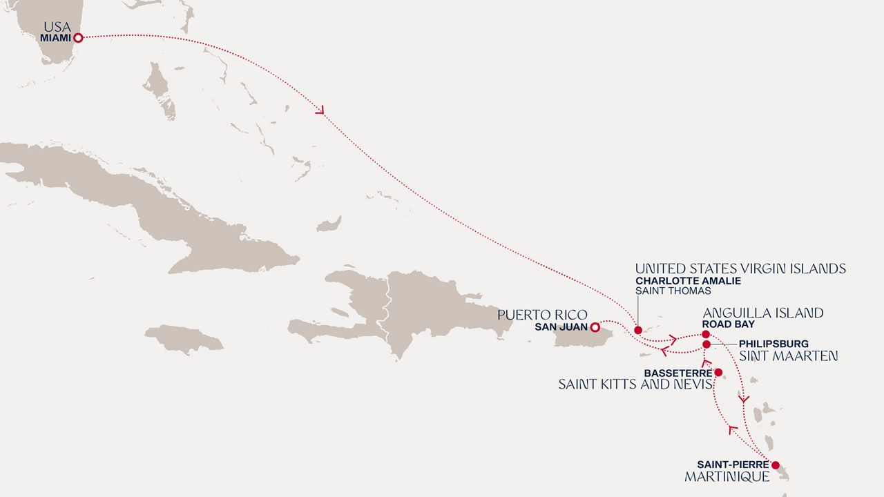 A Journey of Sunny Shores & Caribbean Island Bliss