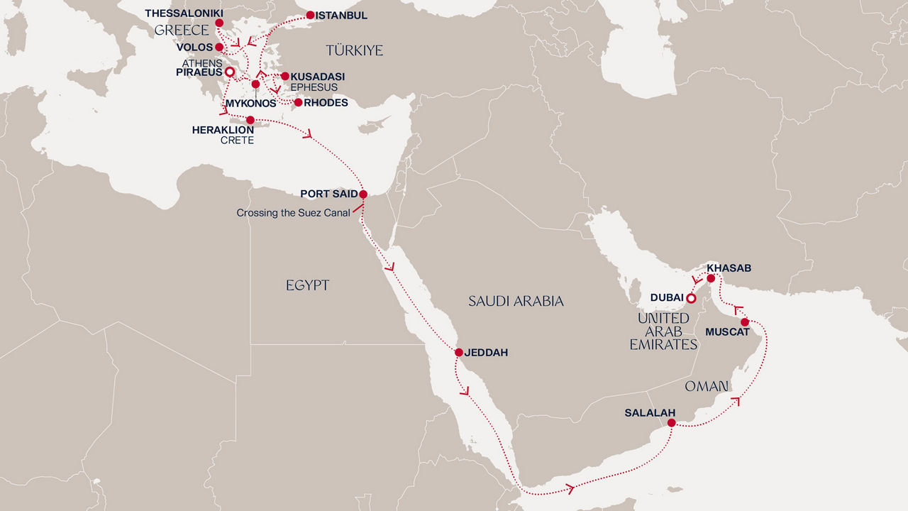 Velkolepá cesta starověkými mýty a kouzelnou nádherou zasypávanou pískem
