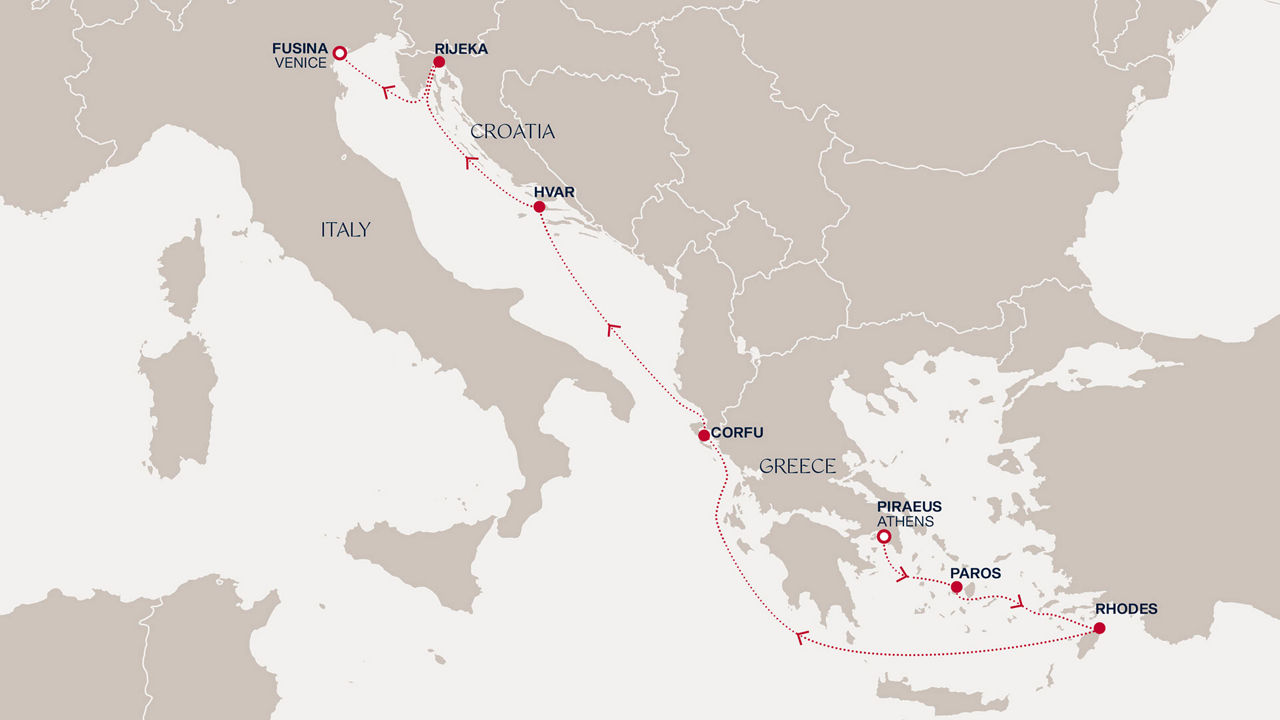 Plavba krajinami bujné zeleně a zlatého okouzlení