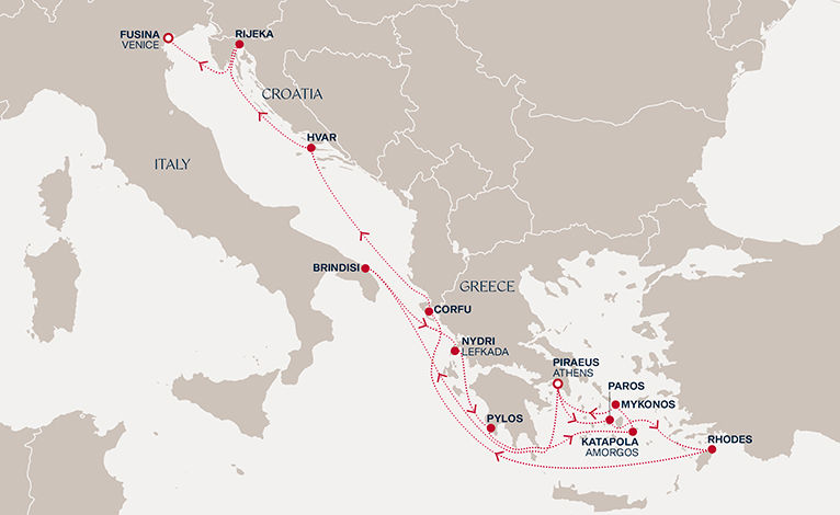 Prodloužená cesta za kouzelnými západy slunce na Kykladách a idylickými pobřežími