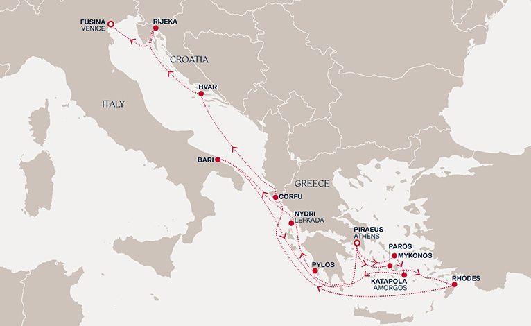 Prodloužená cesta do světa smyslných potěšení a úchvatné přírody