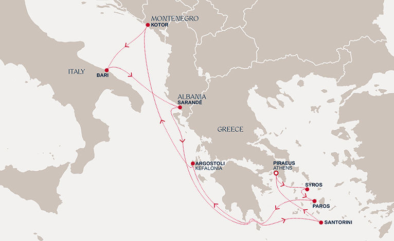 A Journey of Whitewashed Isles & Emerald Bays