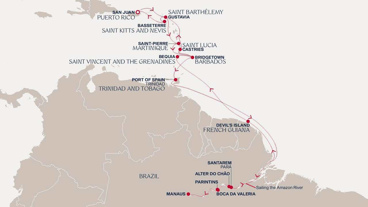 Dlouhá cesta do světa ostrovní elegance a tajemství Amazonie