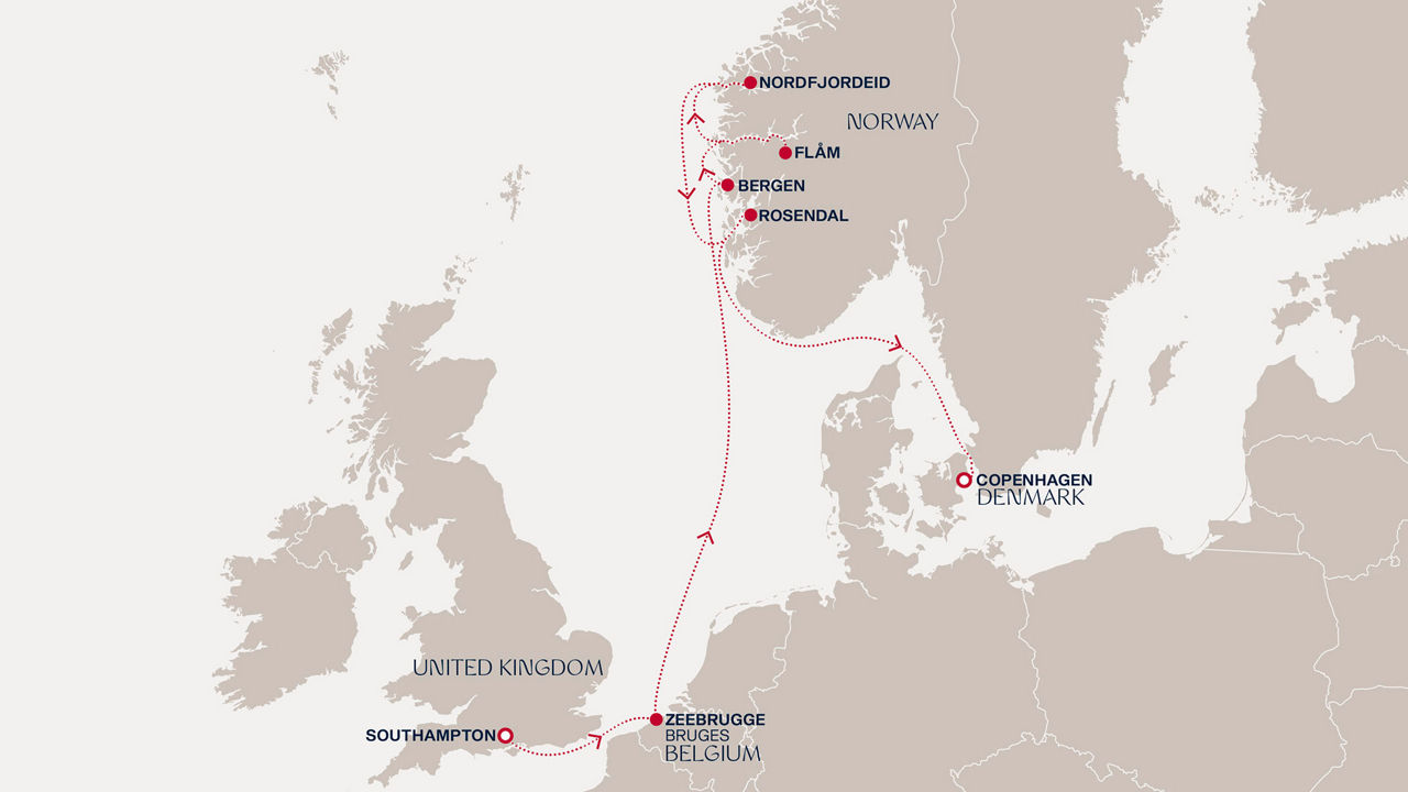 A Journey of Lace Streets, Glacial Fjords & Wild Coastline